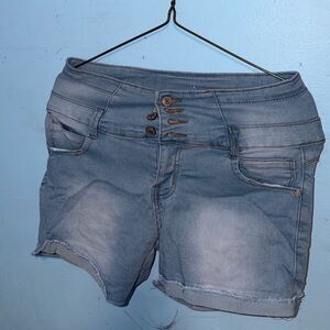 Casual Blue Jean Shorts for Women